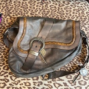 Christian Dior, double Gaucho bag.